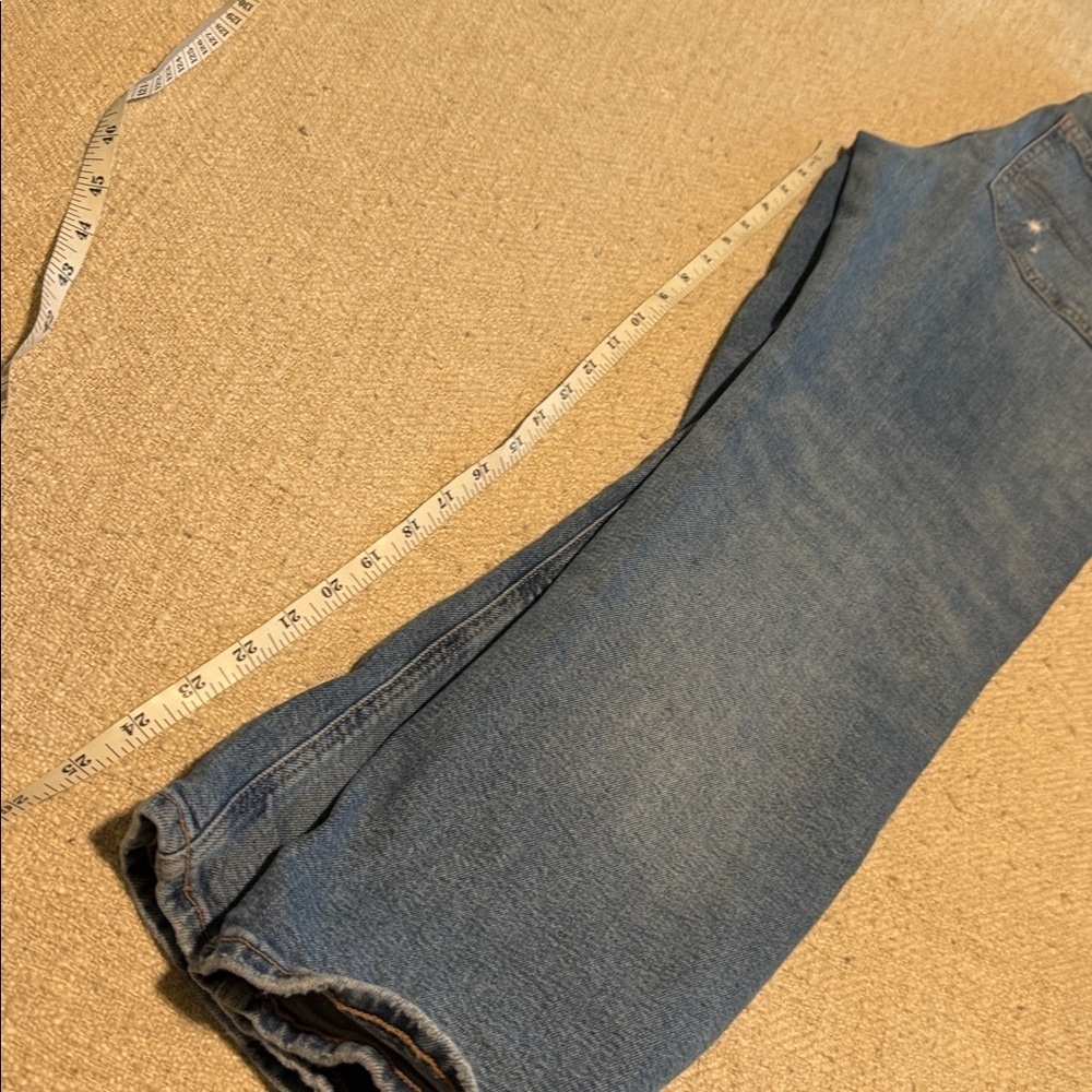 American eagle Stretch Curvy Ripped Straight Jean size 2 short - Picture 11 of 11